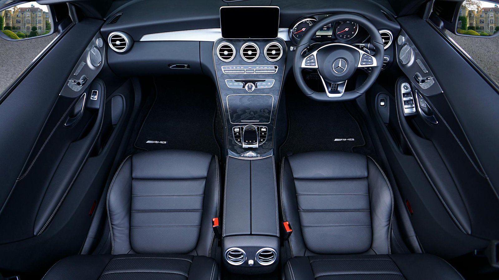 mercedes benz interior